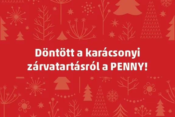 A PENNY úgy döntött, hogy karácsonykor zárva tart!